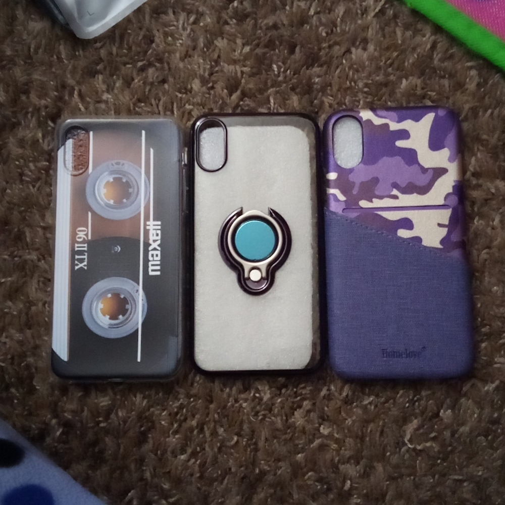 3 iphone X/XS cases